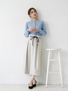 TONAL(トーナル) |【POLOBCSコラボ】カシミヤ100クルーネックカーデ