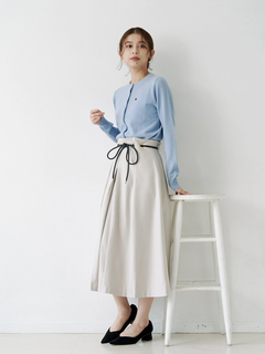 TONAL(トーナル) |【POLOBCSコラボ】カシミヤ100クルーネックカーデ