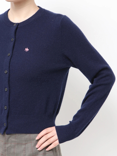 TONAL(トーナル) |【POLOBCSコラボ】カシミヤ100クルーネックカーデ