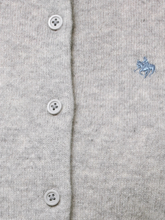 TONAL(トーナル) |【POLOBCSコラボ】カシミヤ100クルーネックカーデ
