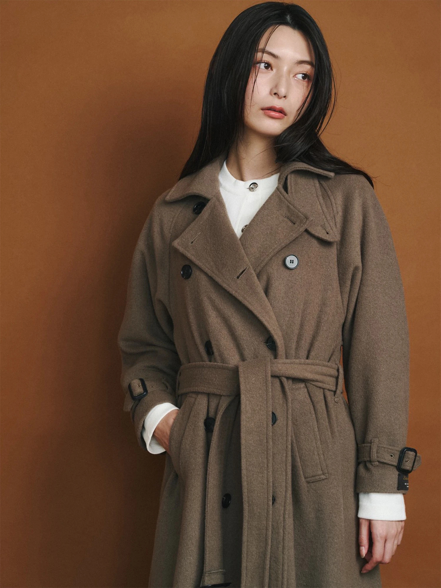 ウールトレンチコート | レディースファッション通販のTONAL（トーナル