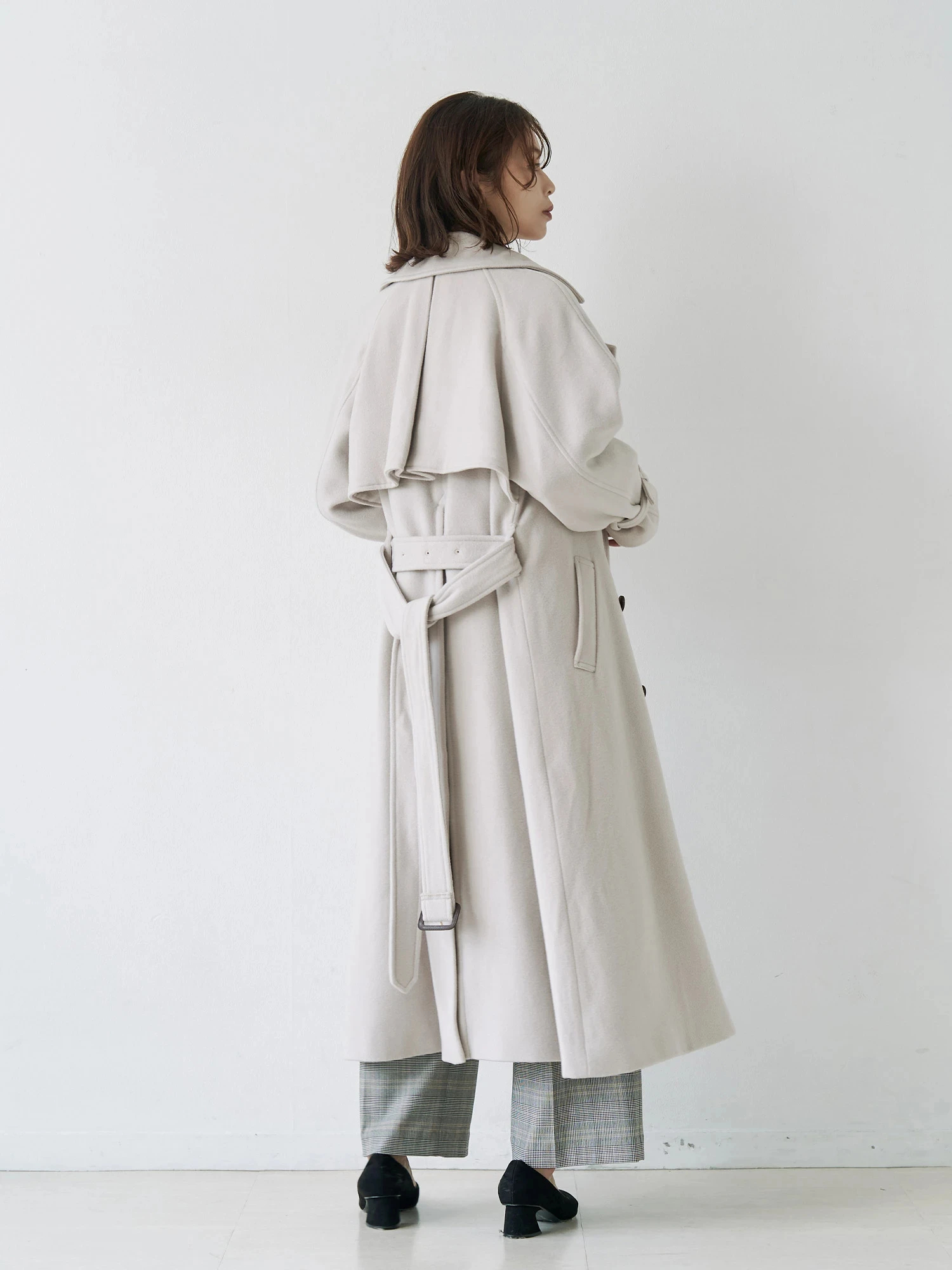 ウールトレンチコート | レディースファッション通販のTONAL（トーナル