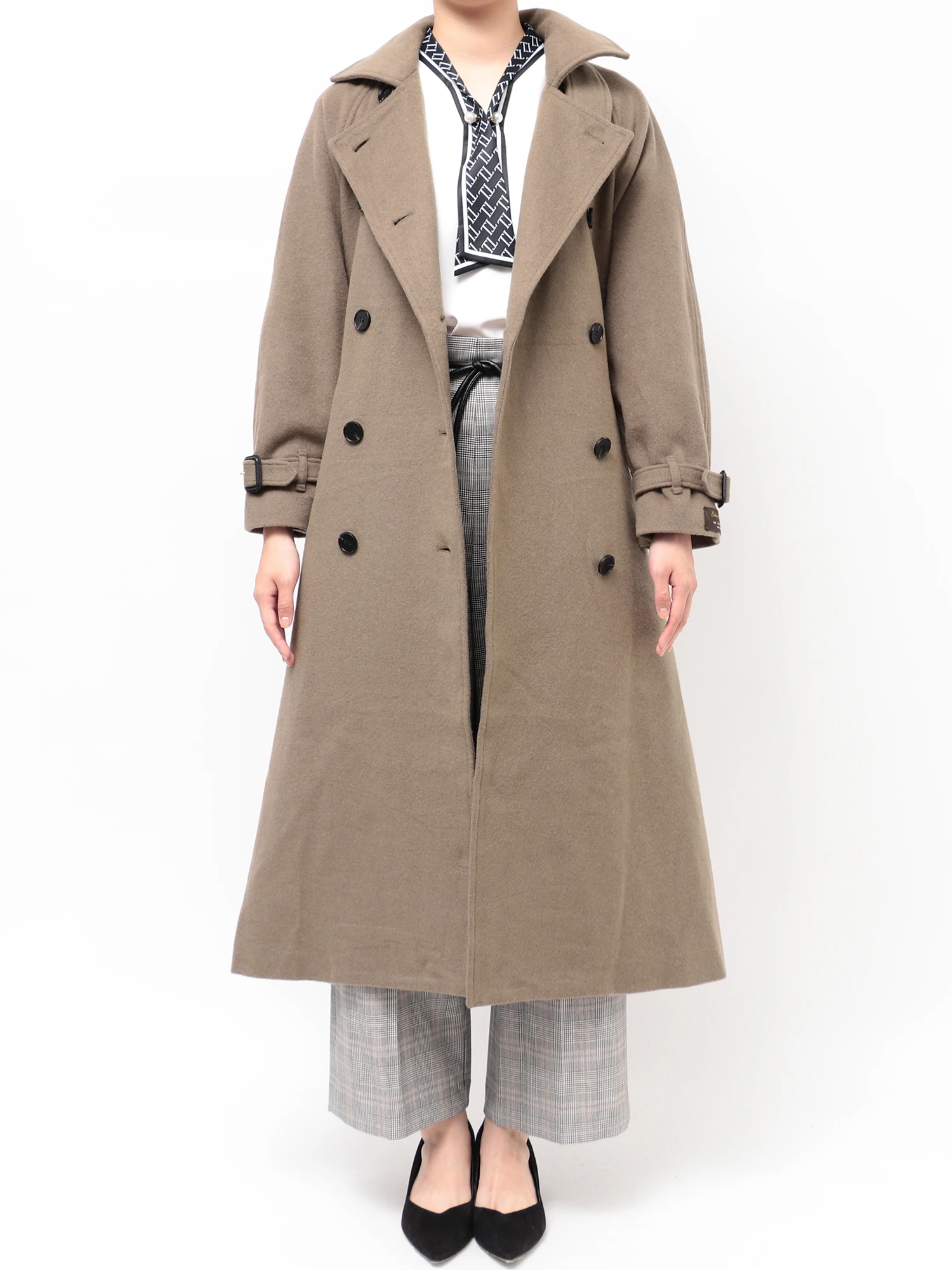 ウールトレンチコート ウールトレンチコート | レディースファッション通販のTONAL（トーナル